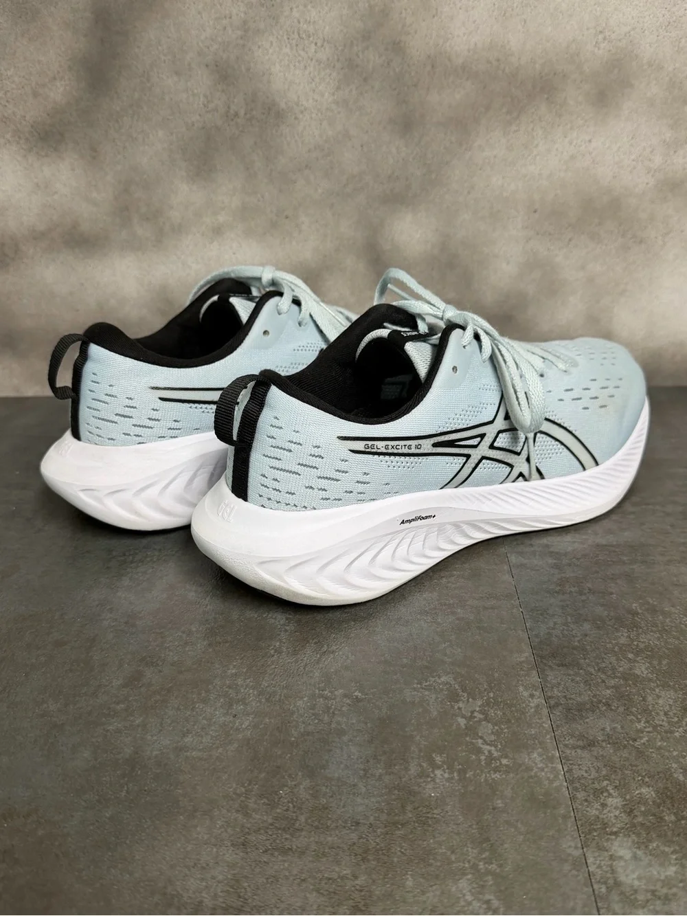 Asics Gel-Excite 10 Men's Cool Grey/Black Running Shoes 1011B600 Size 9